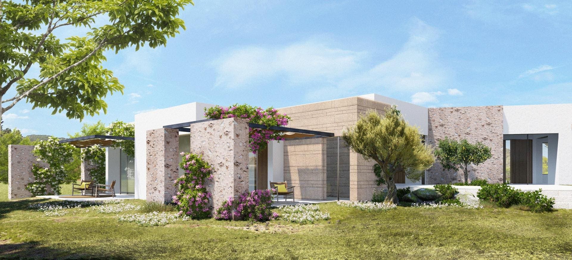 Plot of rustic land with building permit in the charming countryseide of San Mateo, Ibiza