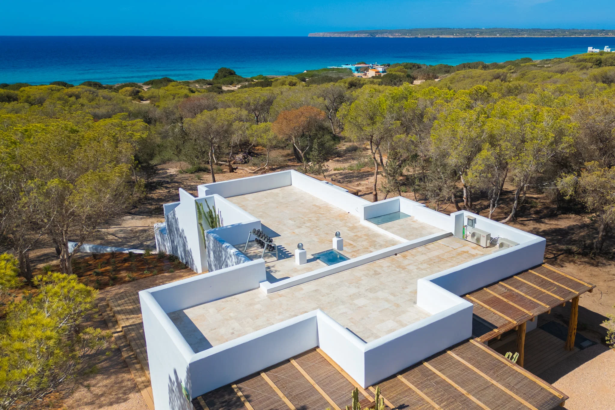 Exclusive property with direct sea access and tourist licence for sale in Migjorn, Formentera